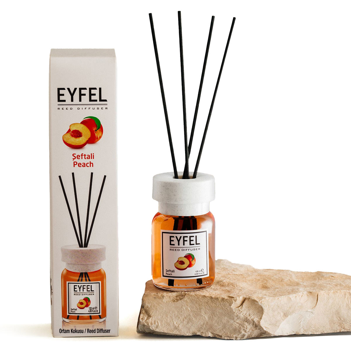 Eyfel Peach Reed Diffuser 120ml