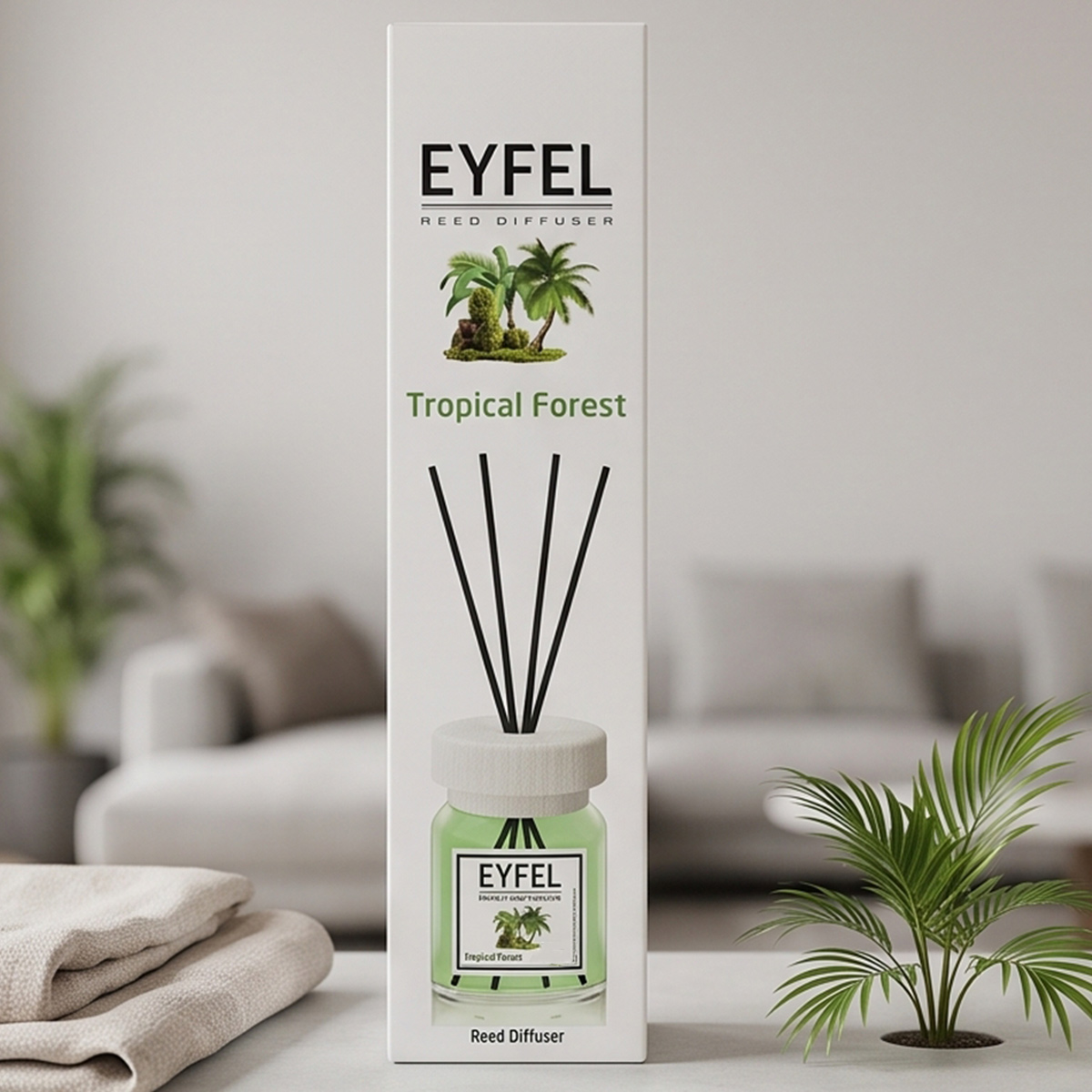 Eyfel Reed Diffuser Tropical Forest 120ml