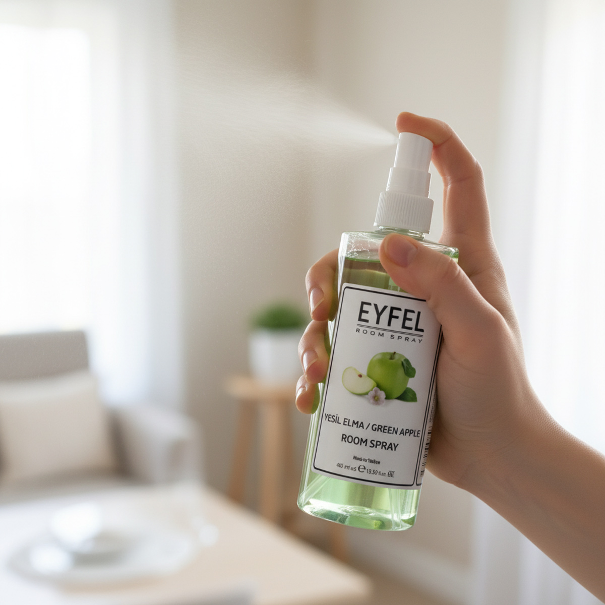 Eyfel Room Spray Green Apple 400ml