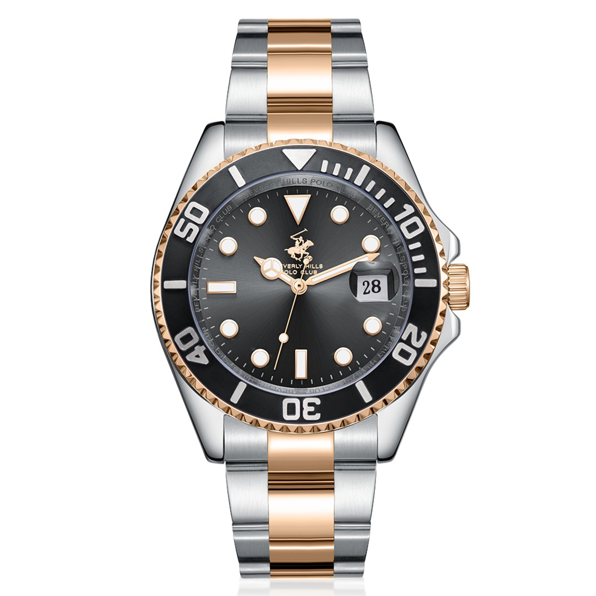 Beverly Hills Polo Club Watch Two Tone BP3797X.550