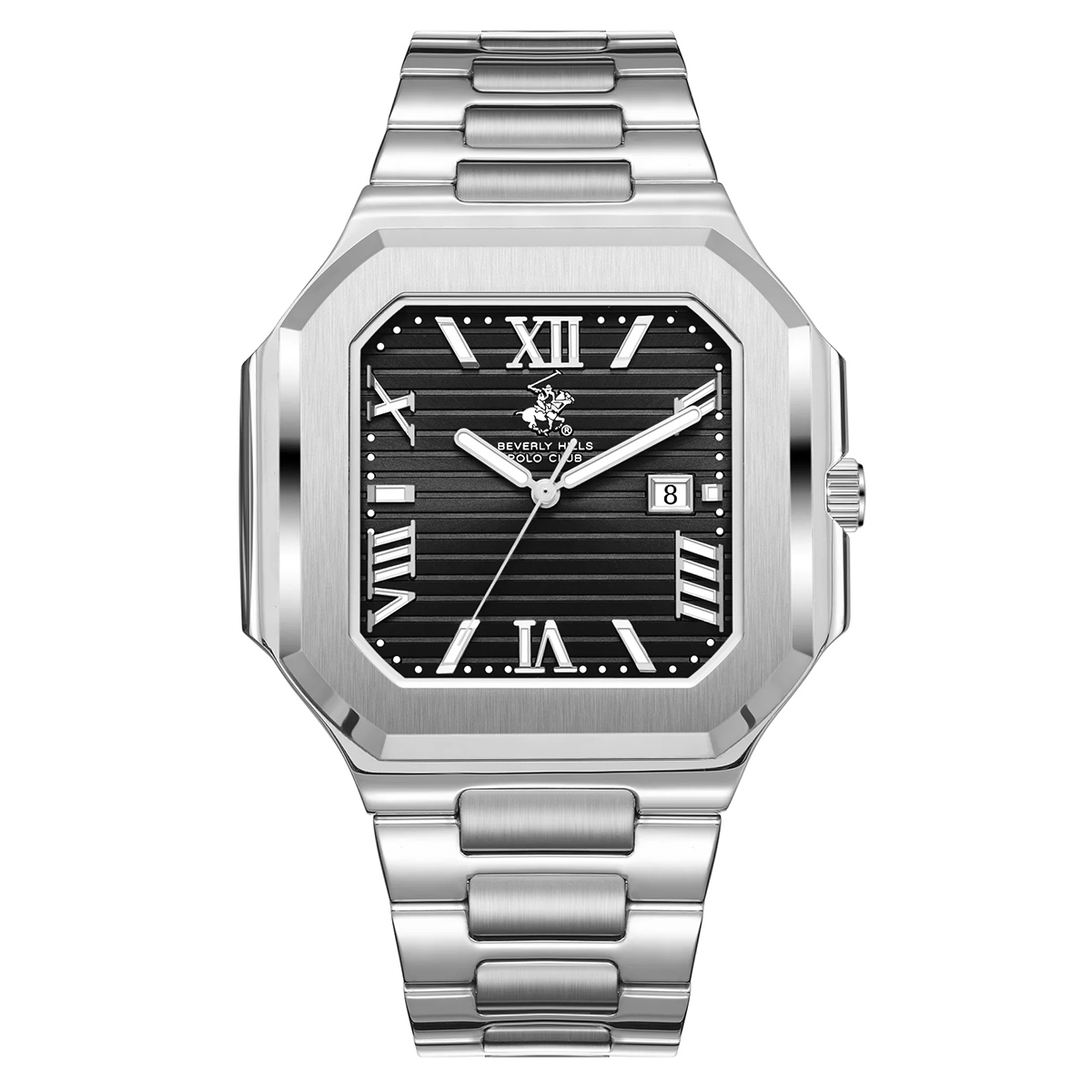 Beverly Hills Polo Club Watch Silver BP3845X.350