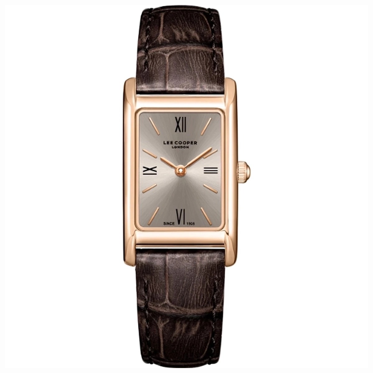 Lee Cooper Ladies Analog Watch Strap Leather Dark Brown | Women | Women Watches | Women Formal Watches