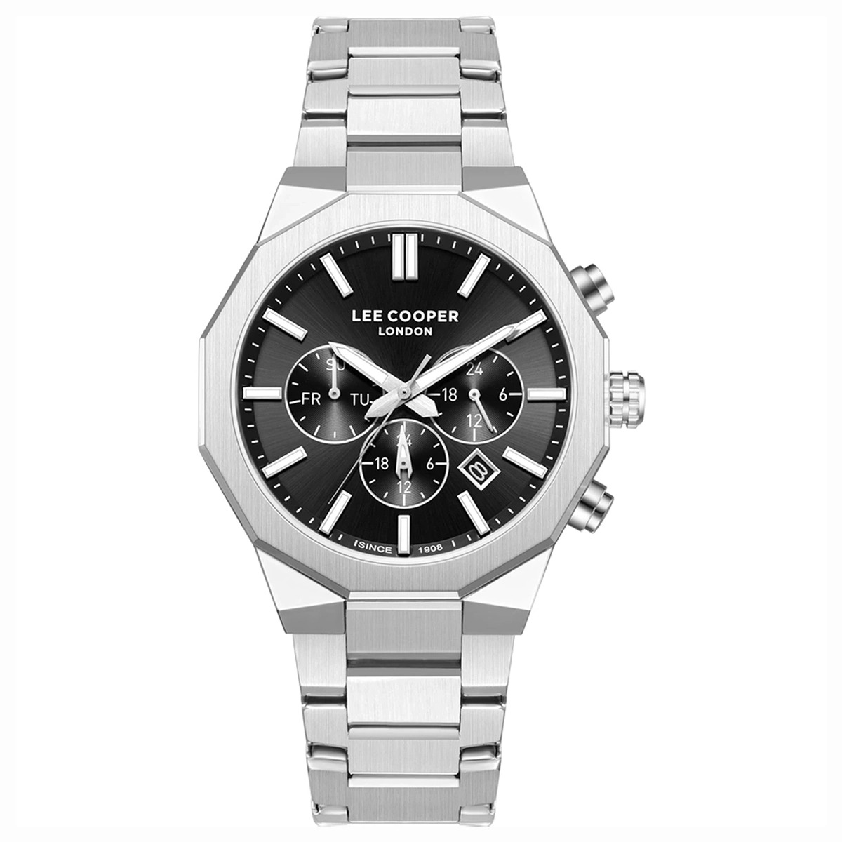 Lee Cooper Mens Multi Function Watch Brushed Silver | Men | Men Watches | Men Formal Watches