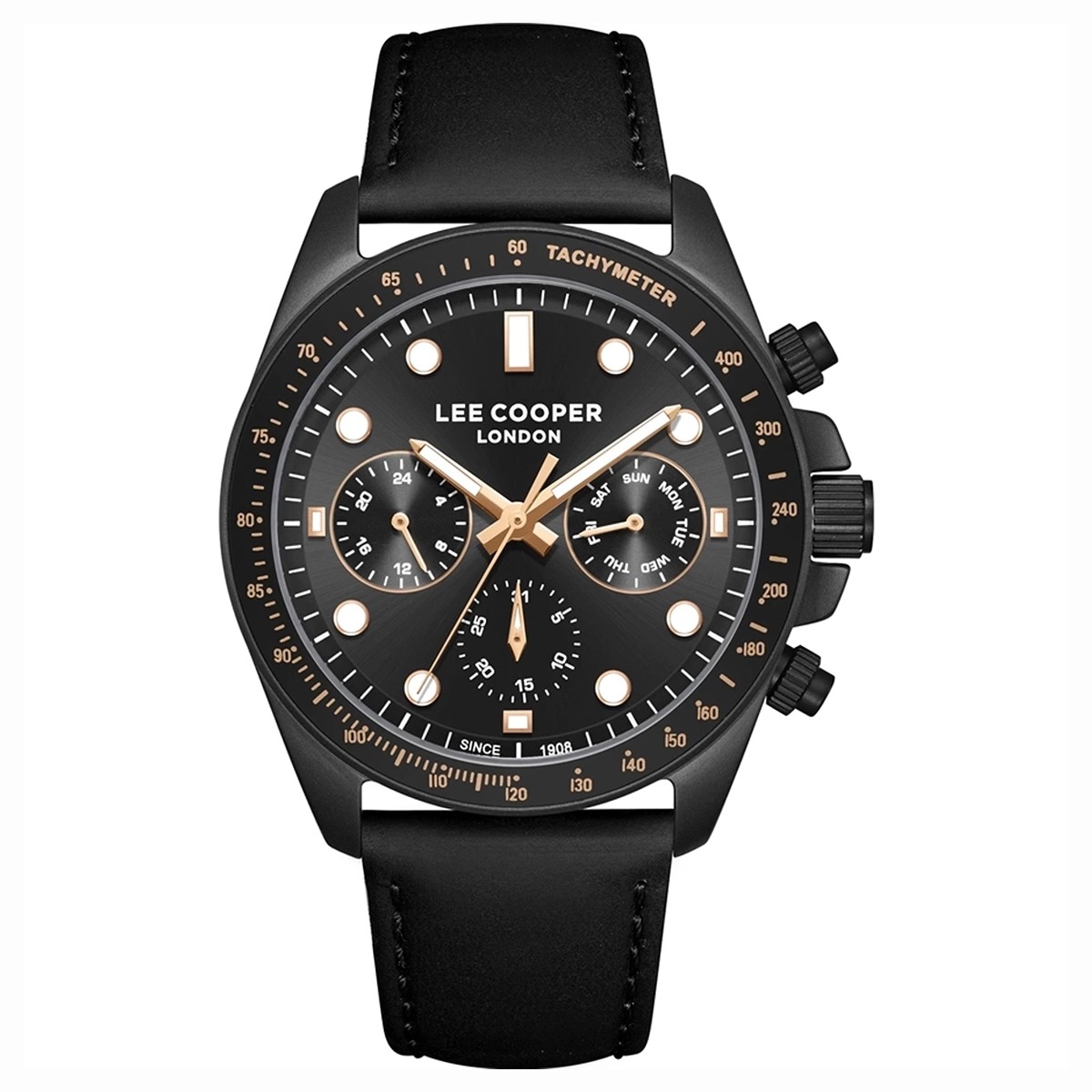 Lee Cooper Mens Leather Multi Function Watch | Men | Men Watches | Men Formal Watches