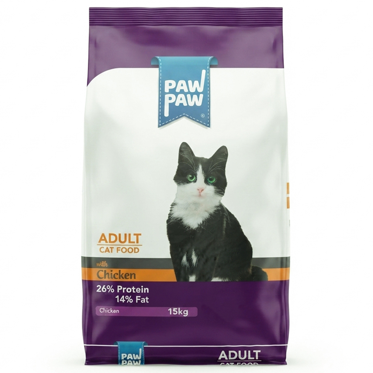 Paw Paw Chicken Adult Cat Food 15Kg