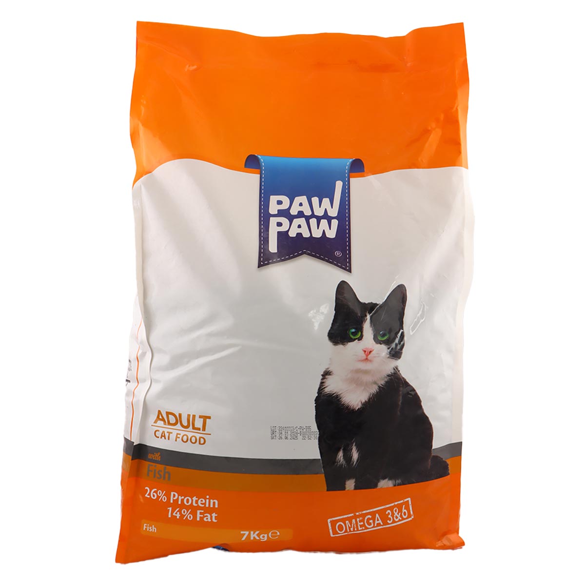 Paw Paw Adult Cat Food Fish 7kg