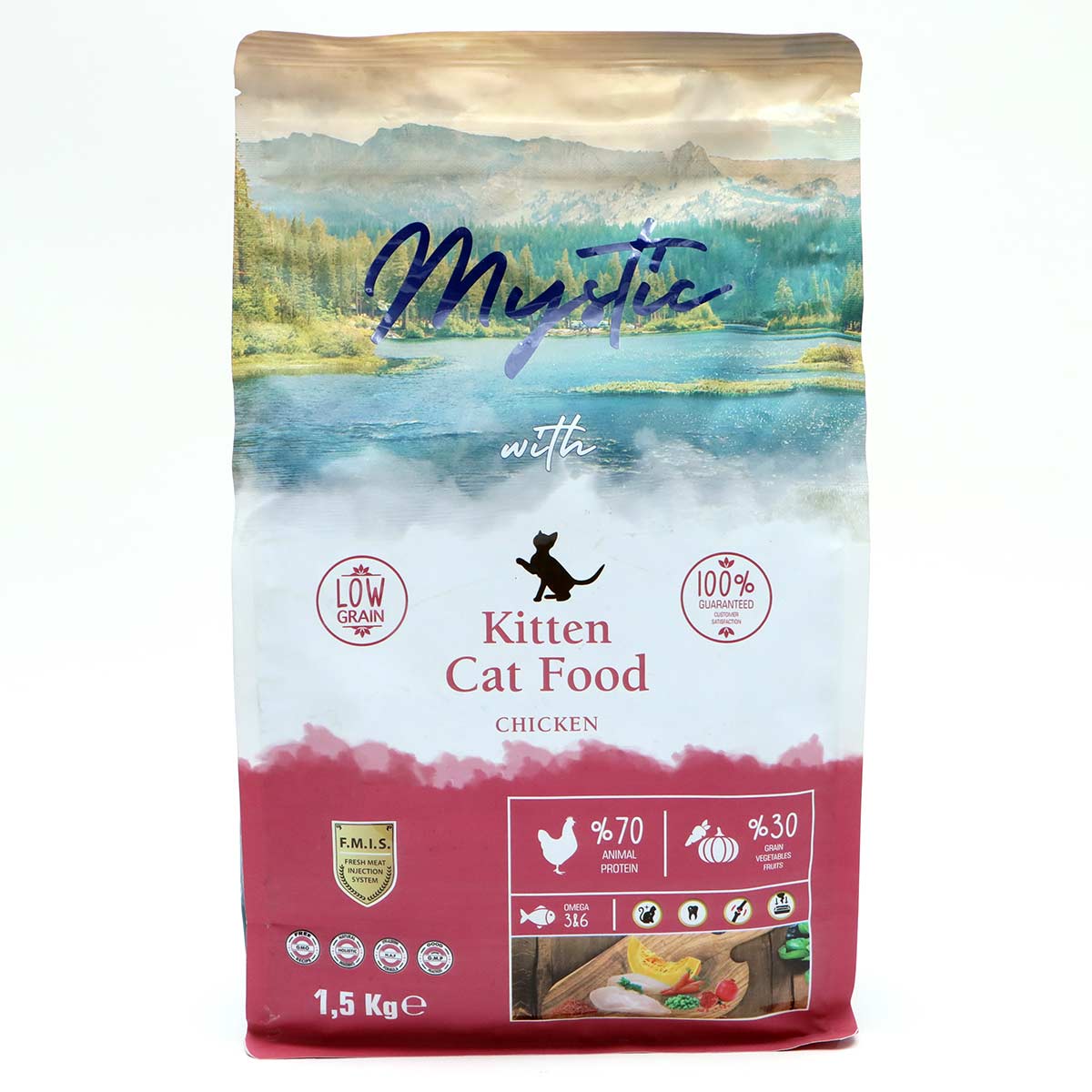 Mystic Kitten Cat Food Chicken 1.5Kg