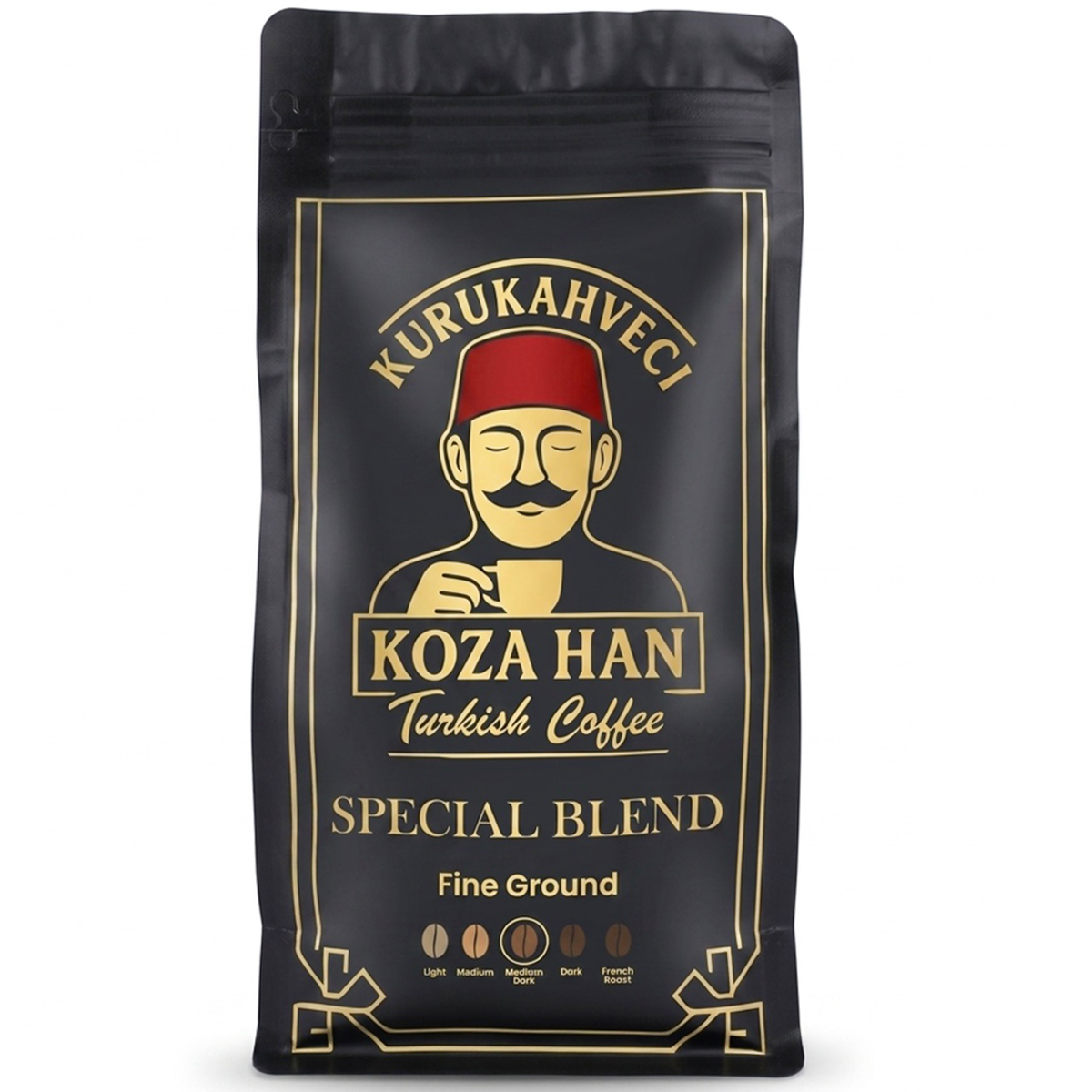 Kurukahveci Koz Han Turksh Ground Coffee 500g