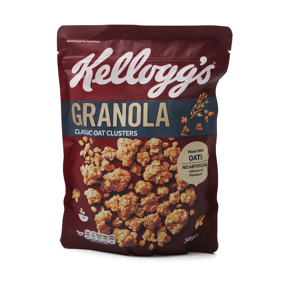 Kelloggs Granola Classic Oat Clusters 340g
