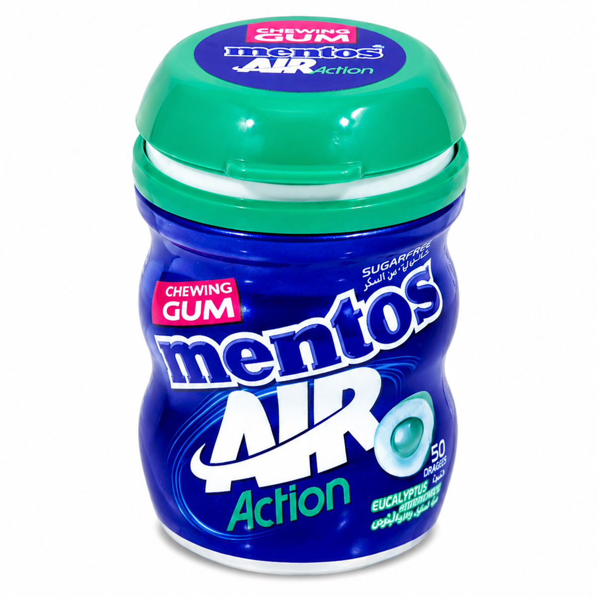 Mentos Air Action Eucalyptus Chewing Gum 50g