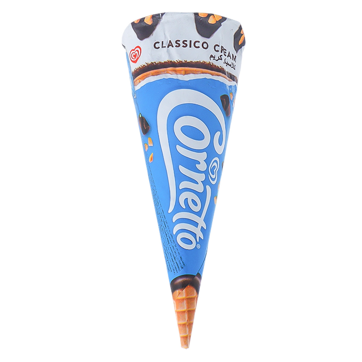 Walls Cornetto Classic Double Ice Cream Cone 125ml