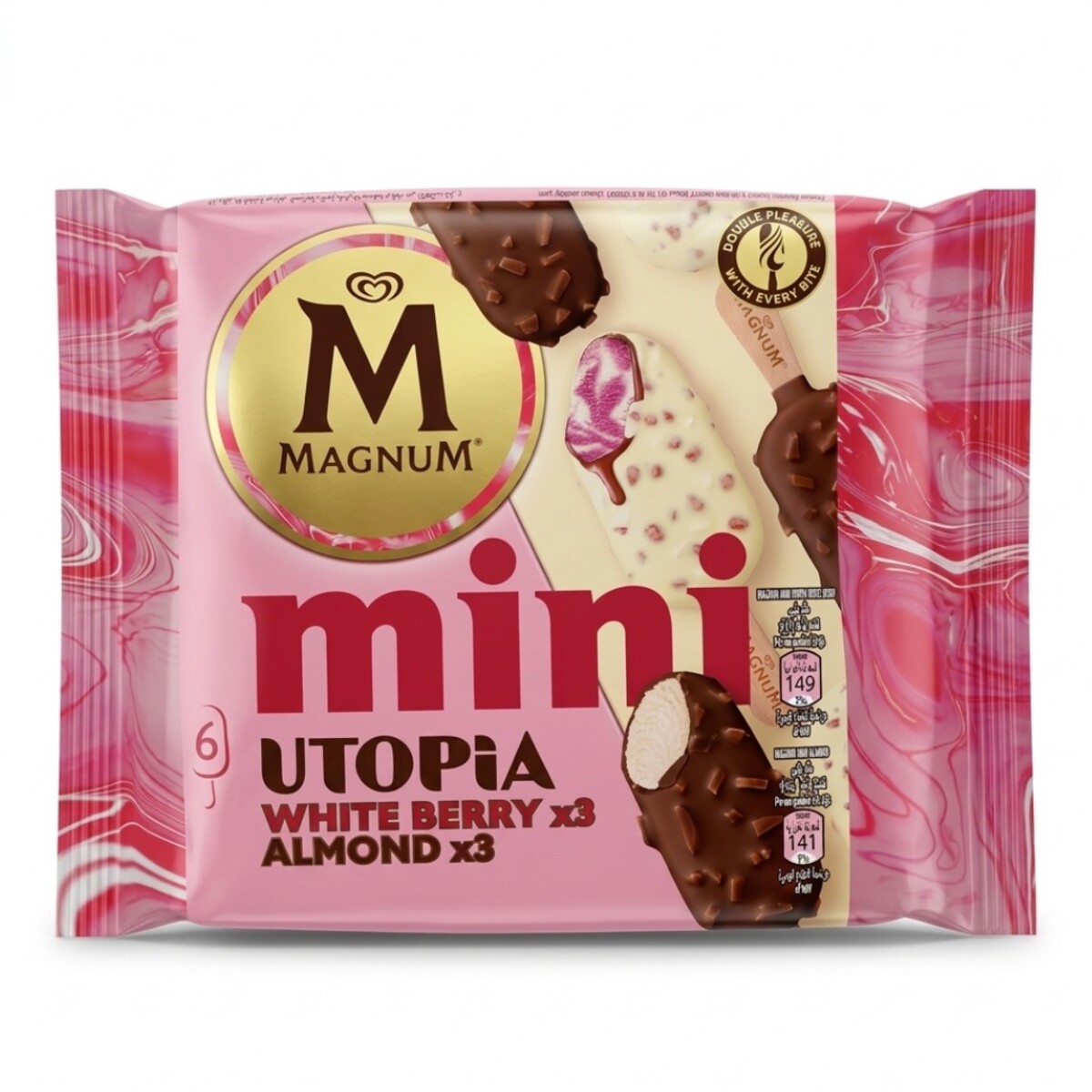 Magnum Mini Utopia White Berry Almond 338ml