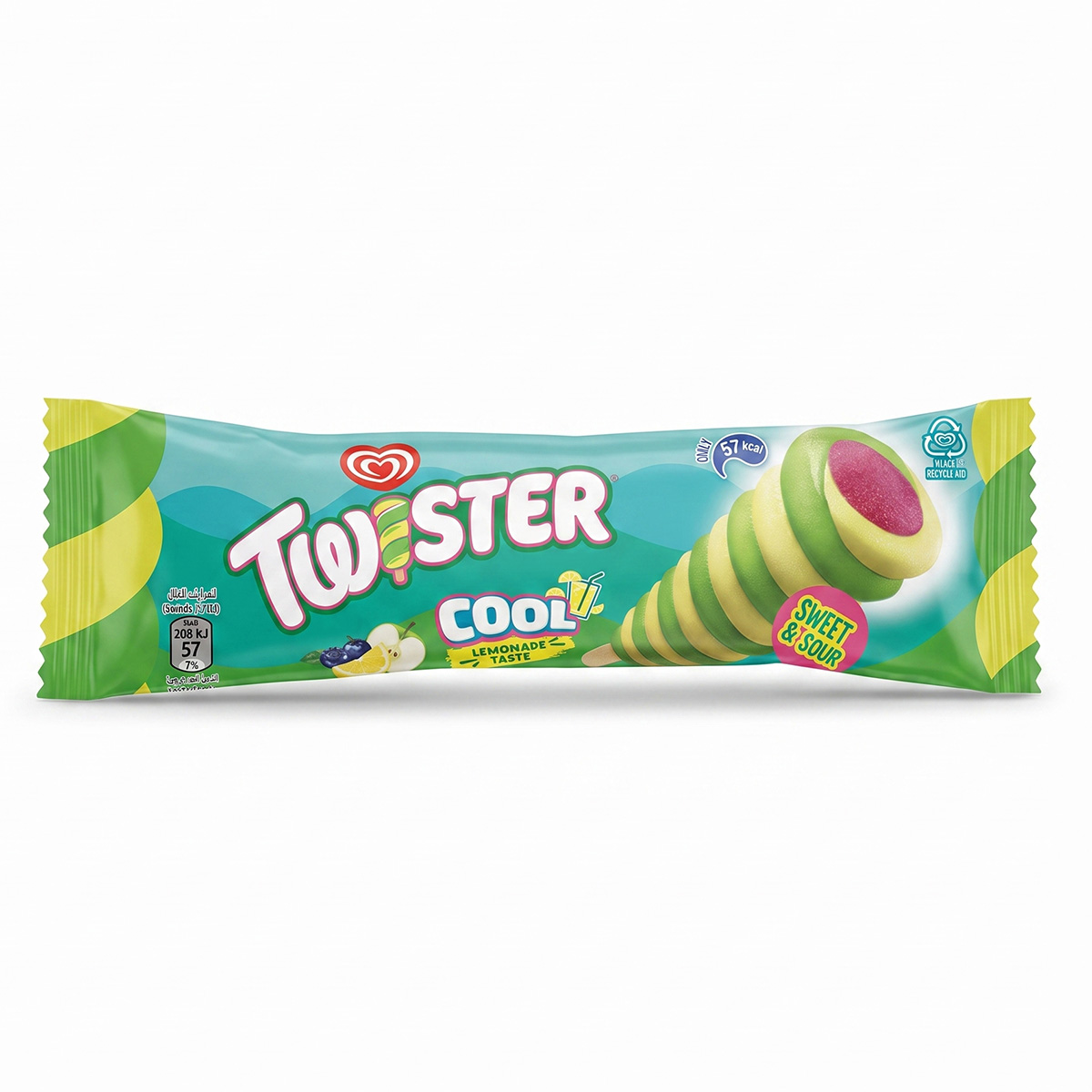 Twister Cool Sweet & Sour Ice Cream 72ml