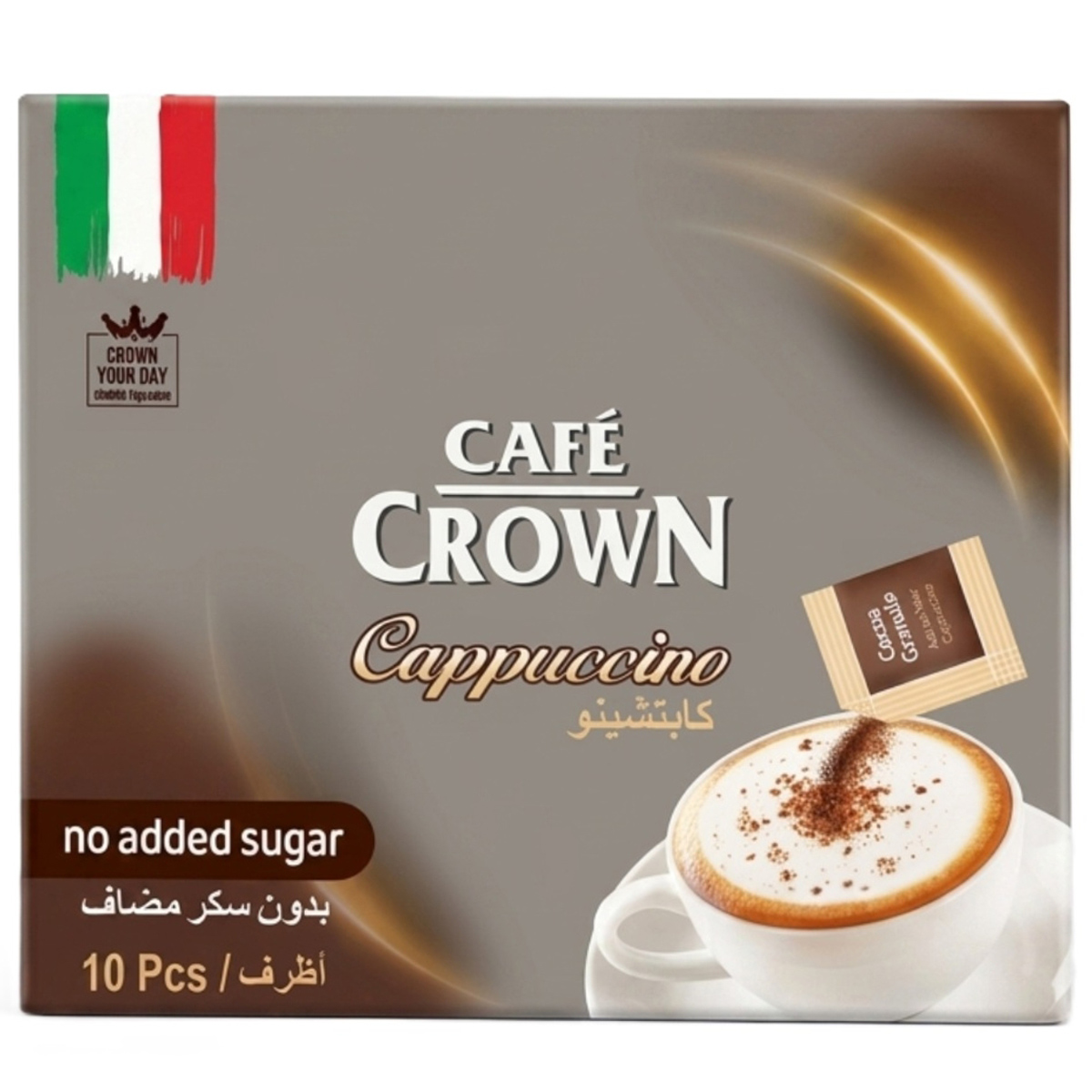 Café Crown Cappuccino No Added Sugar 10x12.5g