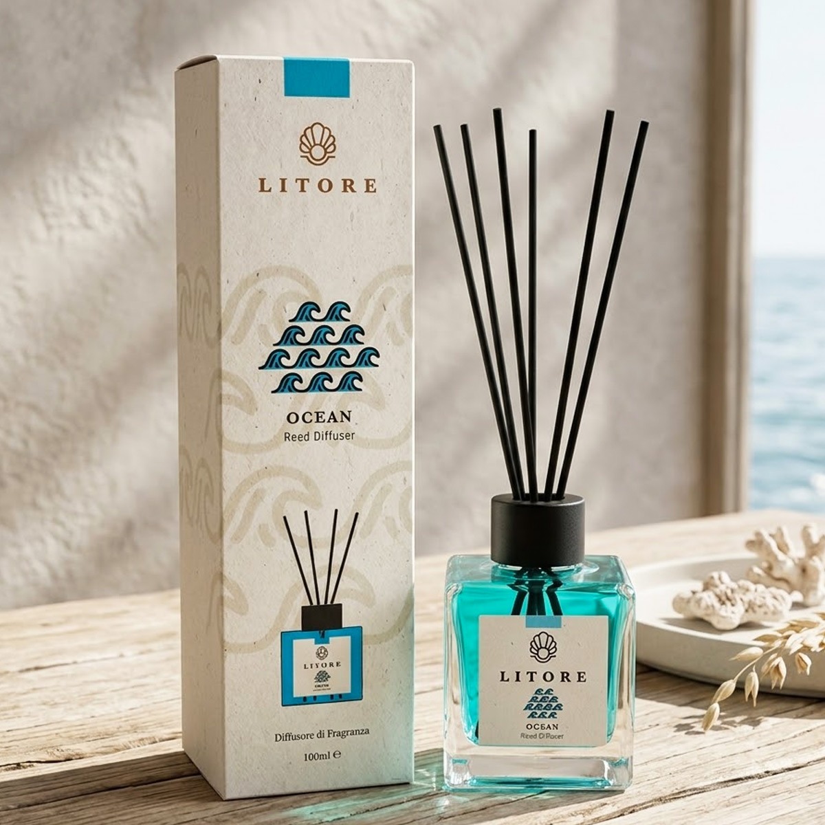 Litore Ocean Reed Diffuser 100ml