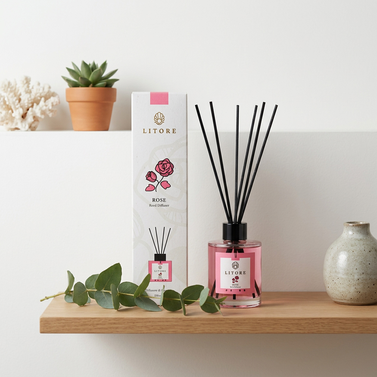 Litore Rose Diffuser 100ml