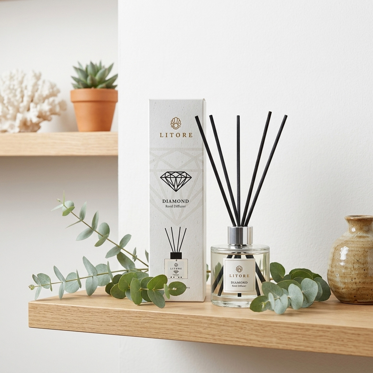 Litore Diamond Reed Diffuser 100ml
