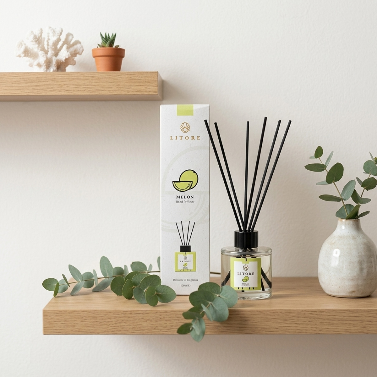 Litore Melon Reed Diffuser 100ml