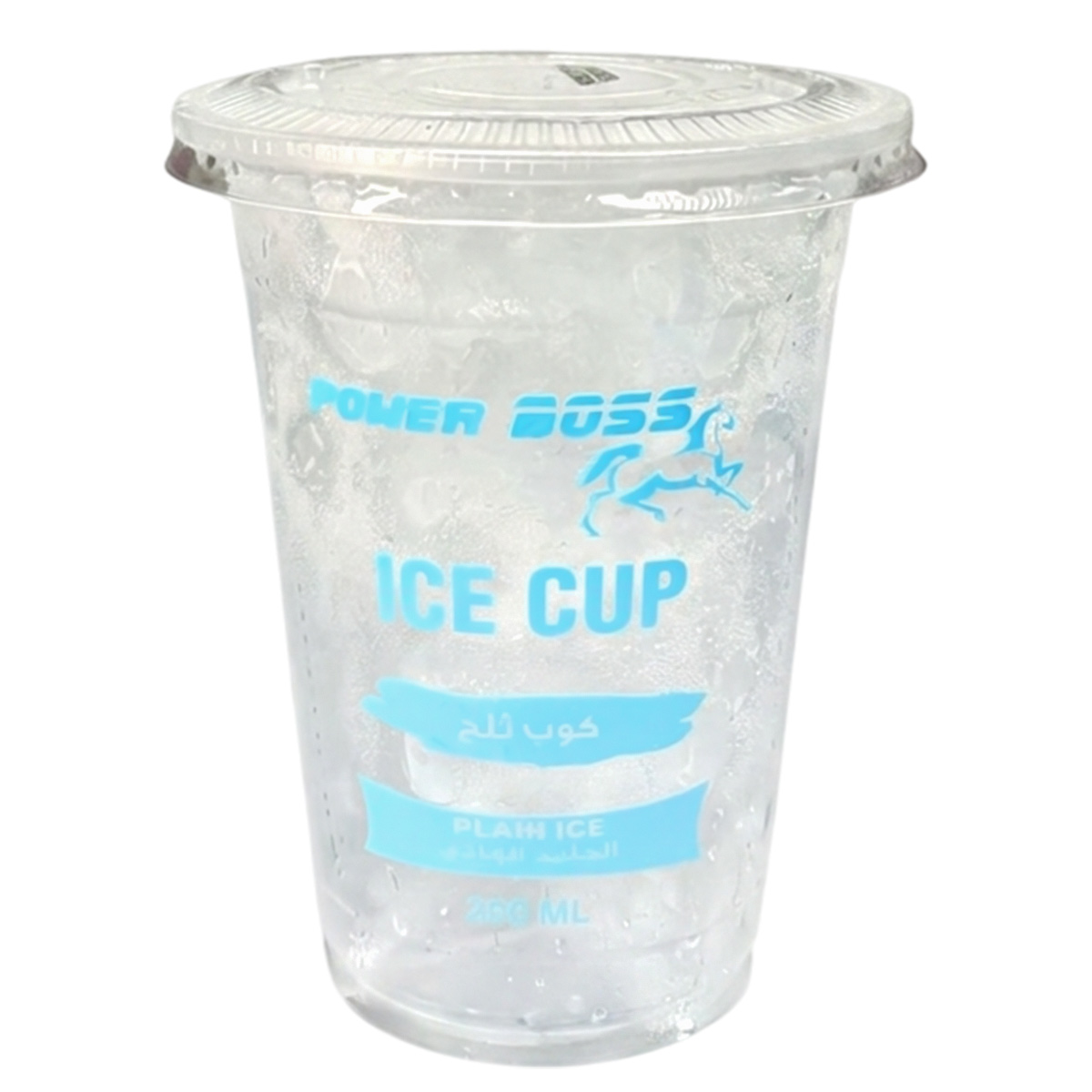 Power Boss Ice Cup Plain Ice 200ml