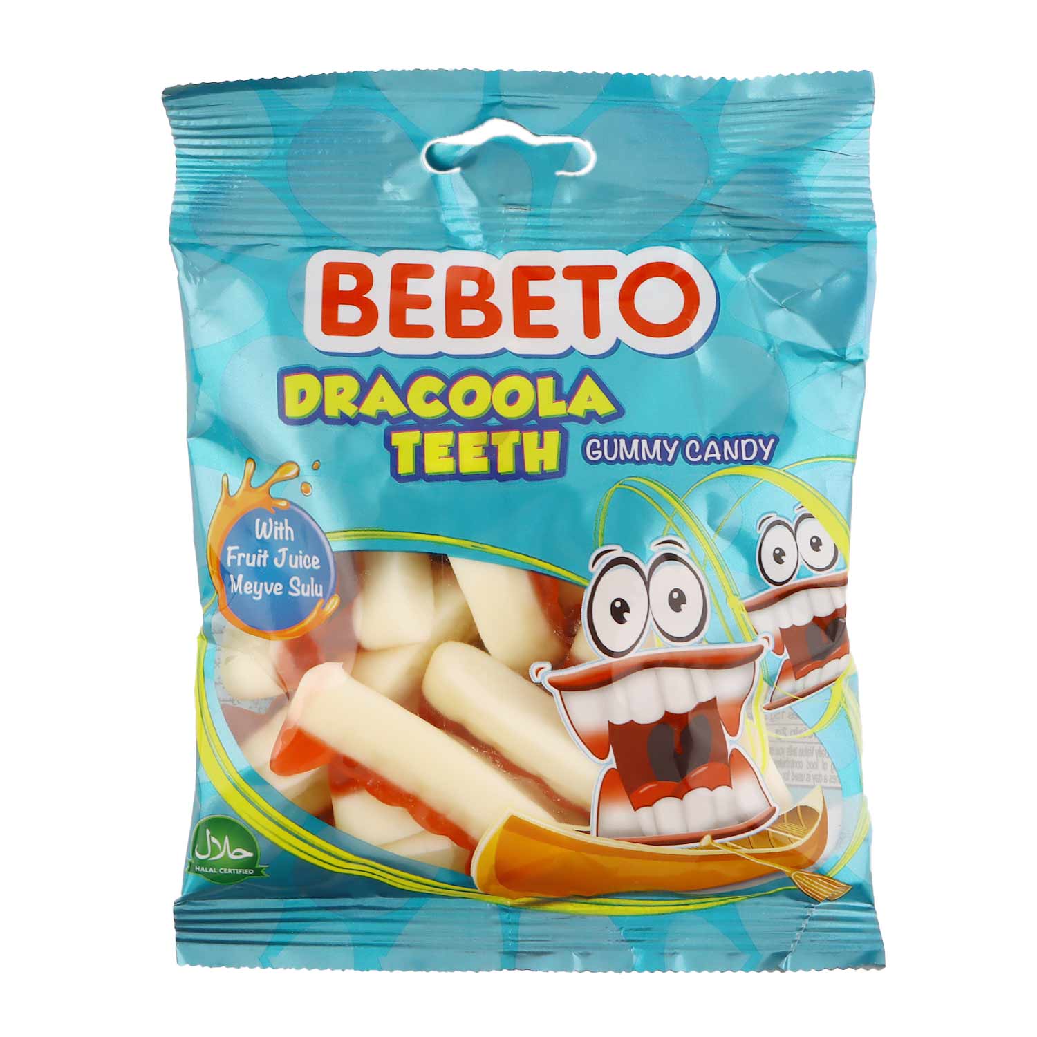 Bebeto Dracoola Teeth Gummy Candy 80g