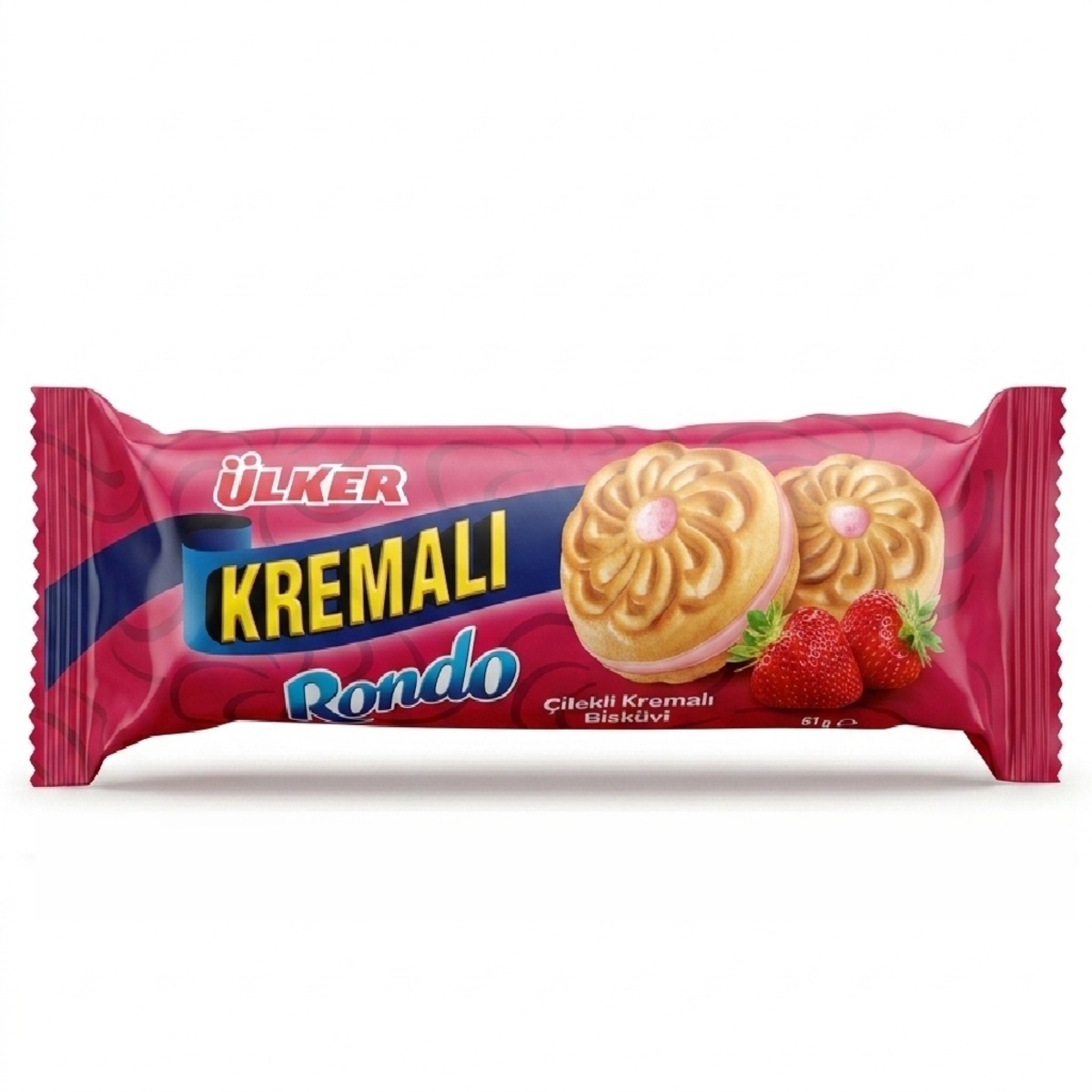 Ulker Rondo Strawberry 61g