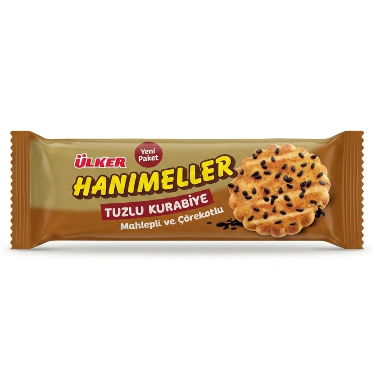 Ülker Hanımeller Tuzlu Kurabiye Mahlepli ve Çörekotlu 81g