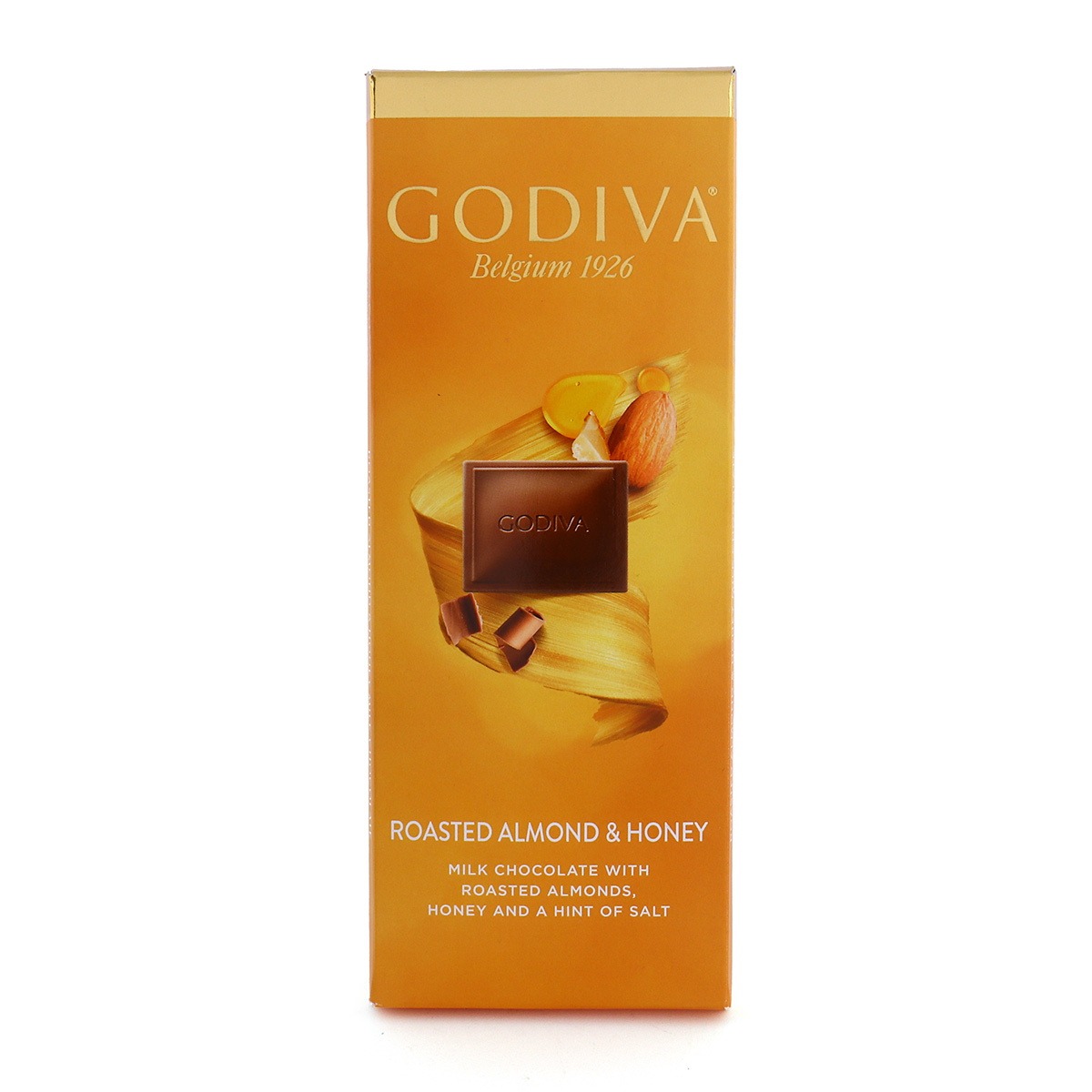 Godiva Belgium Milk Chocolate with Roasted Almonds 90g