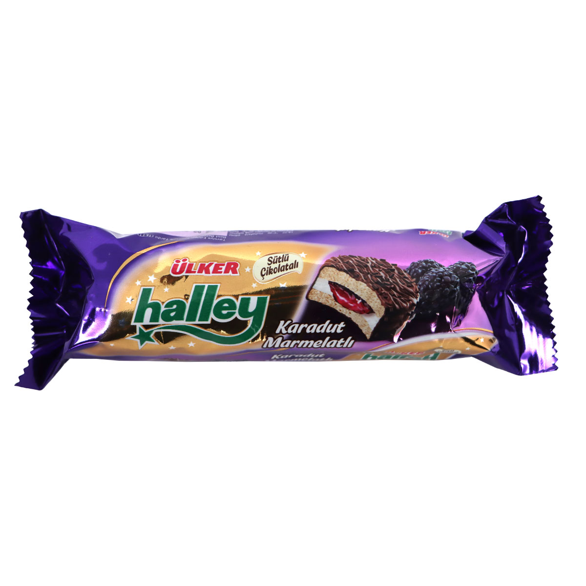 Ulker Halley Mini Black Mulberry 74g