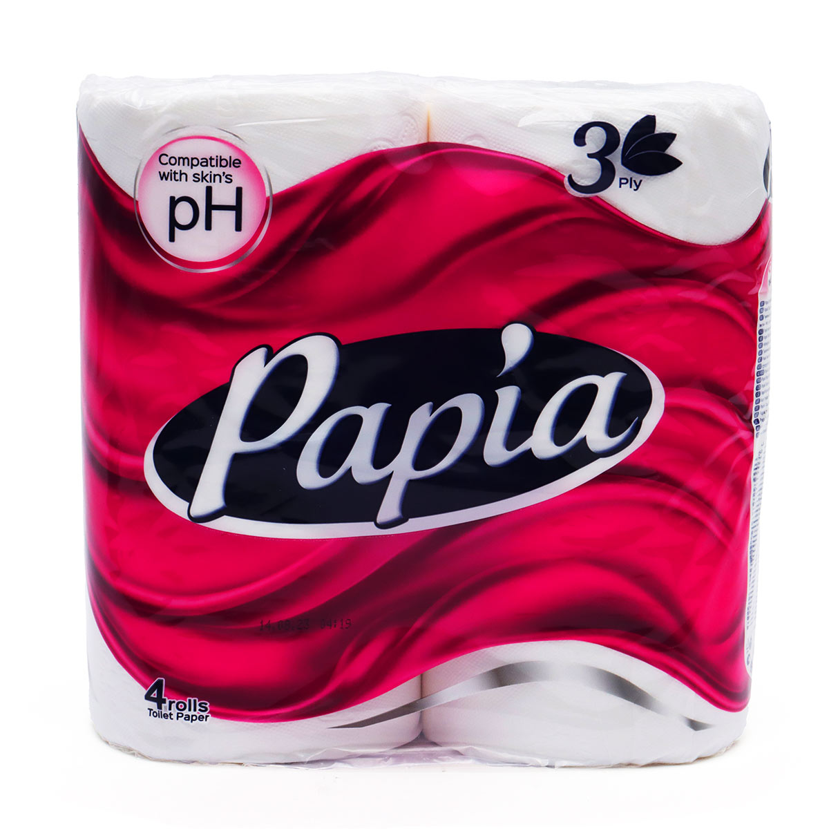Papia 4 Rolls Toilet Paper 3 ply