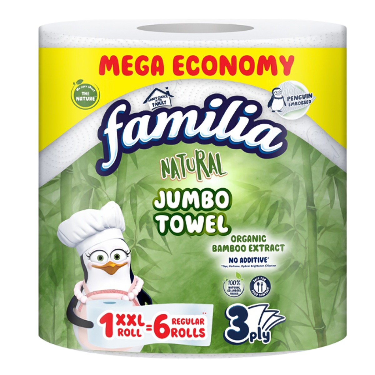 Familia Jumbo Roll Kitchen Towel