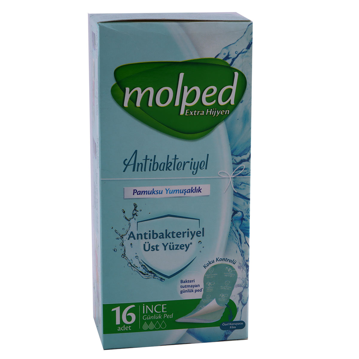 Molped Extra Hygiene Antibacterial Pads