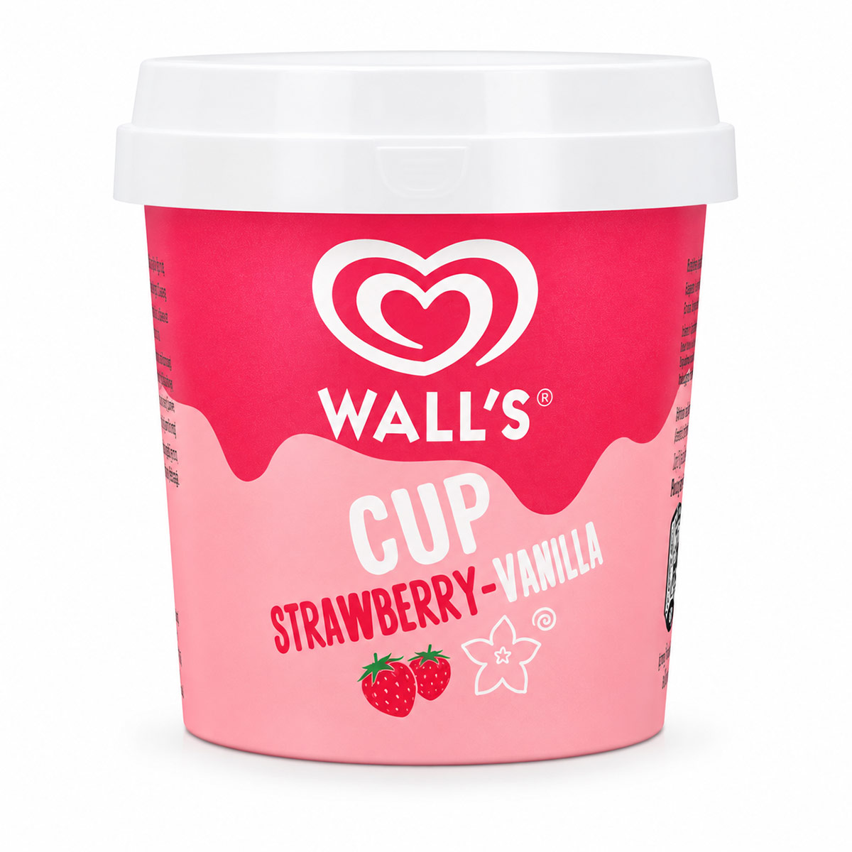 Algida Strawberry Vanilla Ice Cream Cup 100ml