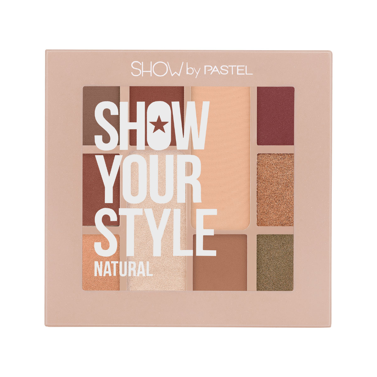 Pastel Show Your Style Eyeshadow Palette Natural 464