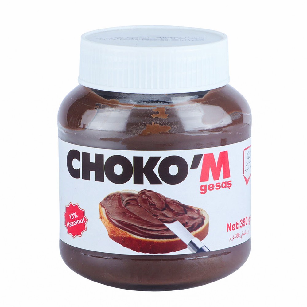 Choko'm Gesas Hazelnut & Cocoa Cream Spread 350g