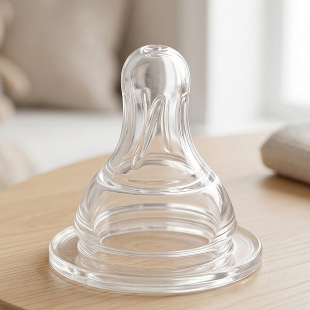 Neck Ultra Soft Silicone Replacement Teat for Infant Feeding Bottles