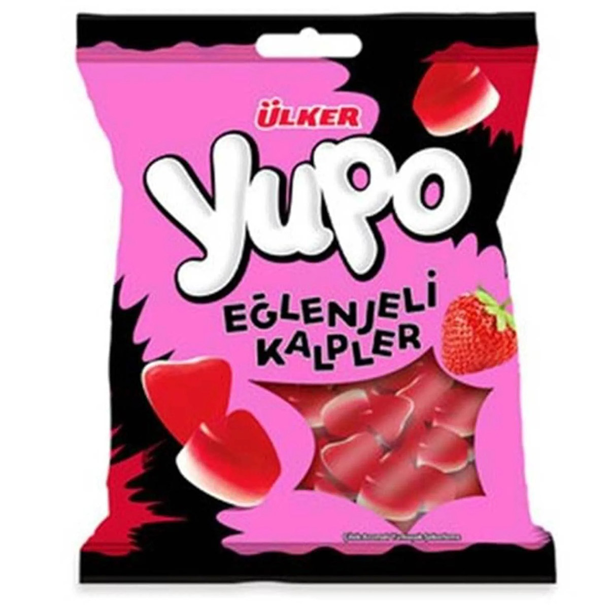 Ulker Yupo Eglenceli Kalpler Jelly 80g