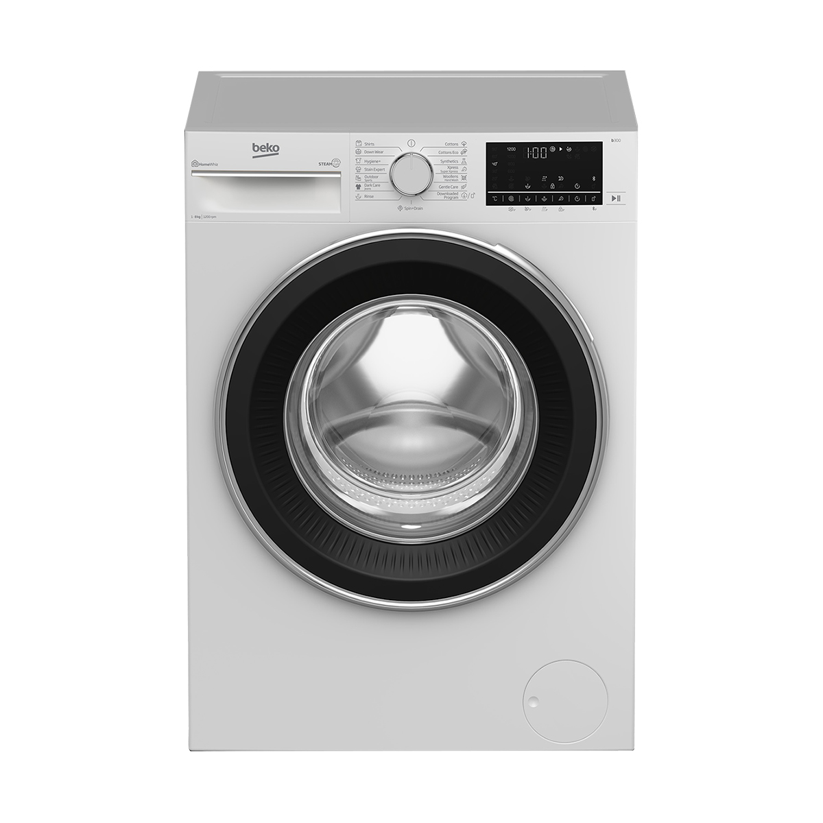 Beko Front Load Washer Machine 8kg White - WTV8314XW