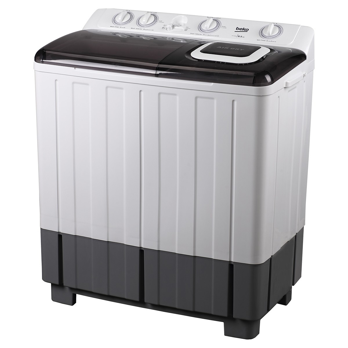 Beko Twin Tub Washing Machine White 18Kg Capacity WTTA1803OUWT