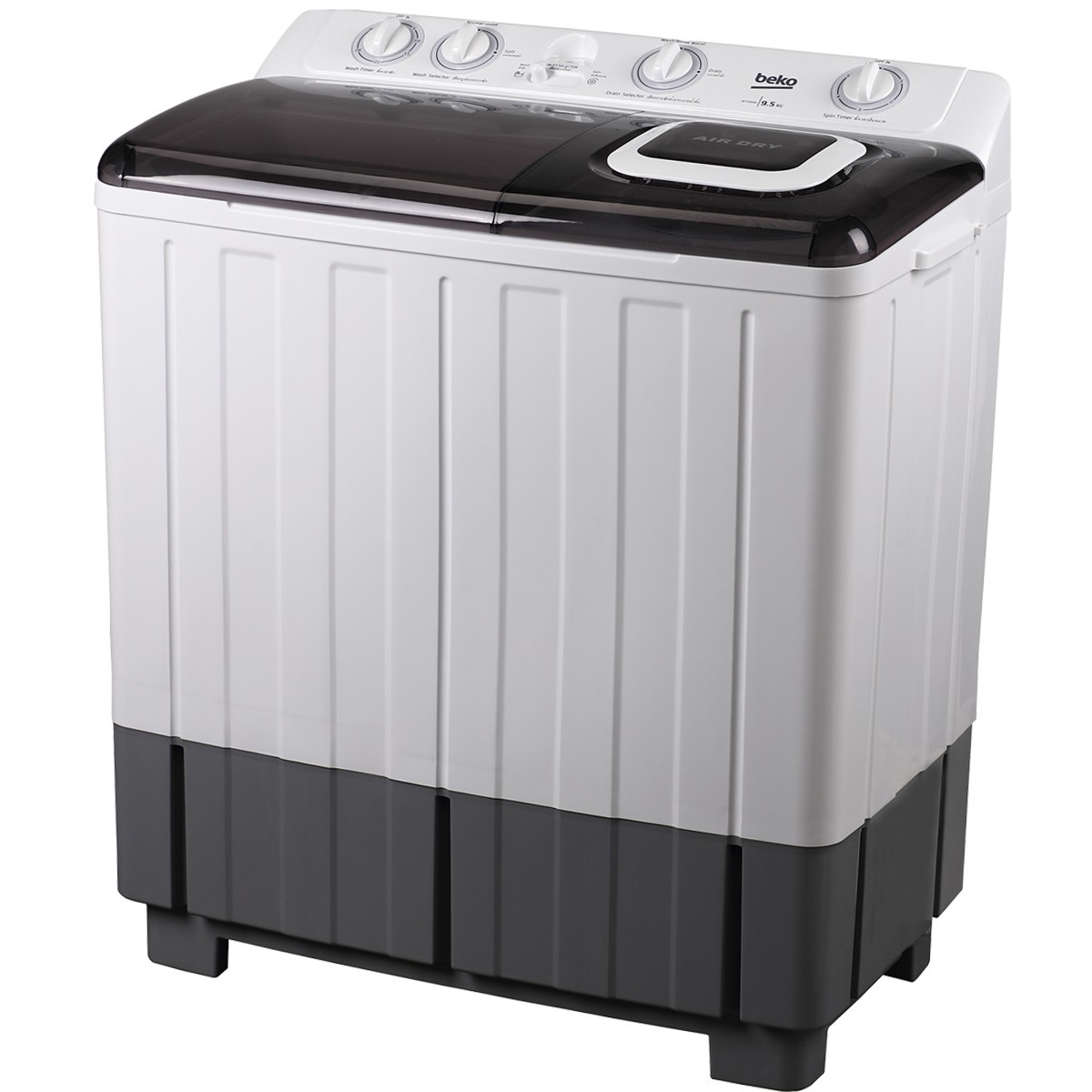 Beko Twin Tub Washing Machine White 13Kg Capacity WTTA1303OUWT