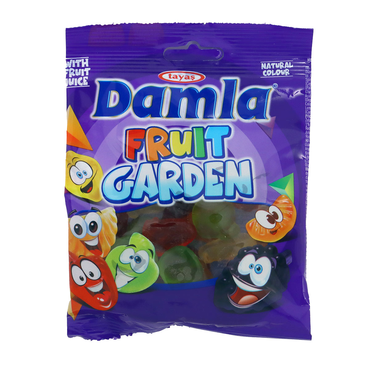 Damla Gummy Fruit Garden 80g