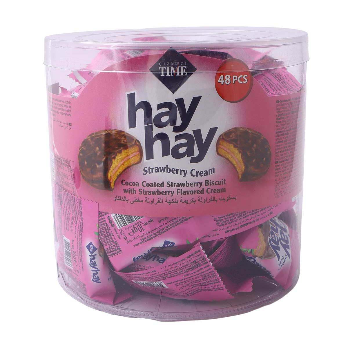 Cizmeci Hayhay Strawberry Jar 48x10g