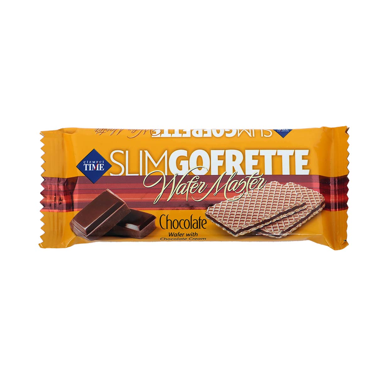 Cizmeci Time Slim Gofrette Wafers with Chocolate Cream 20g