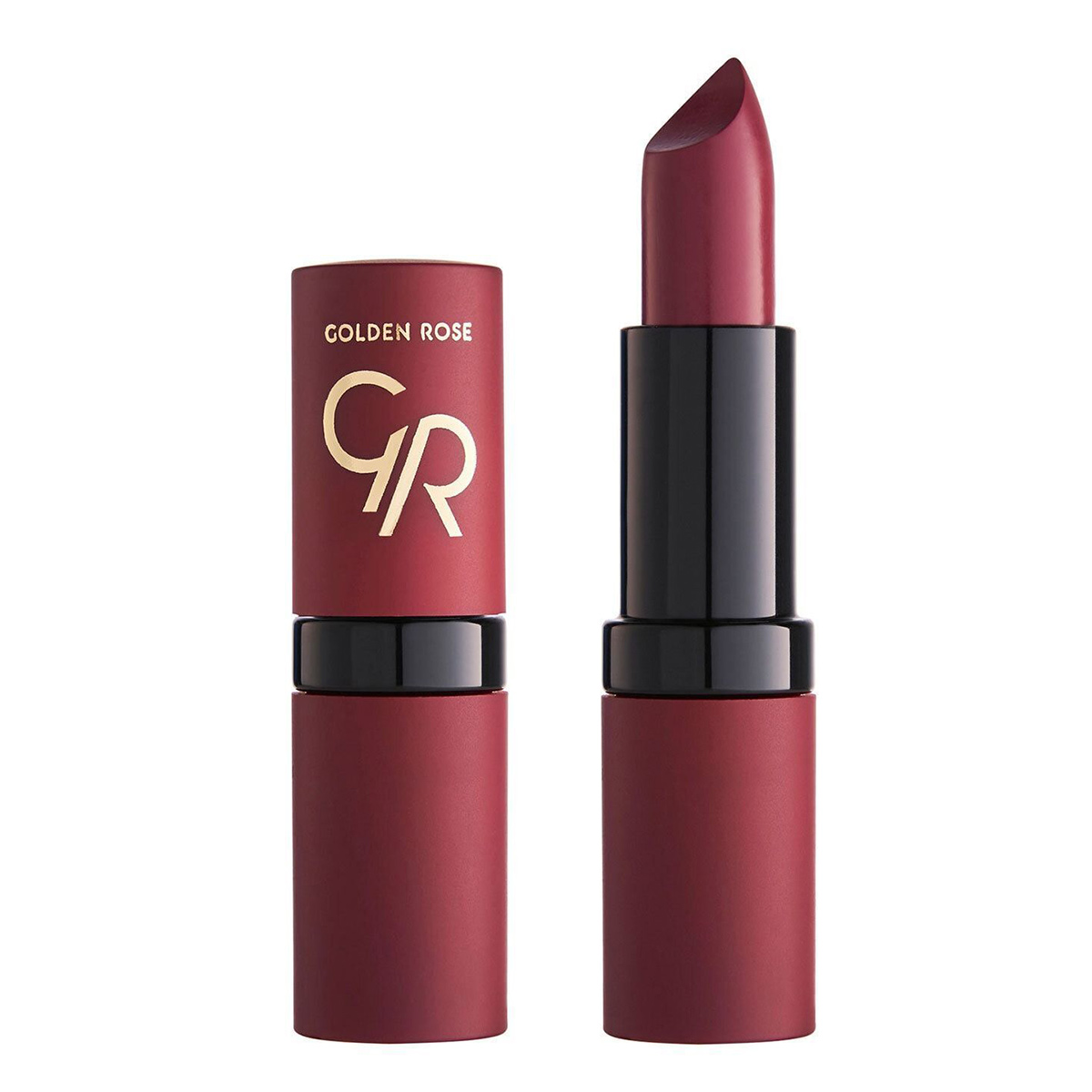 Golden Rose Velvet Matte Lipstick Shade 14 Pink Flambe