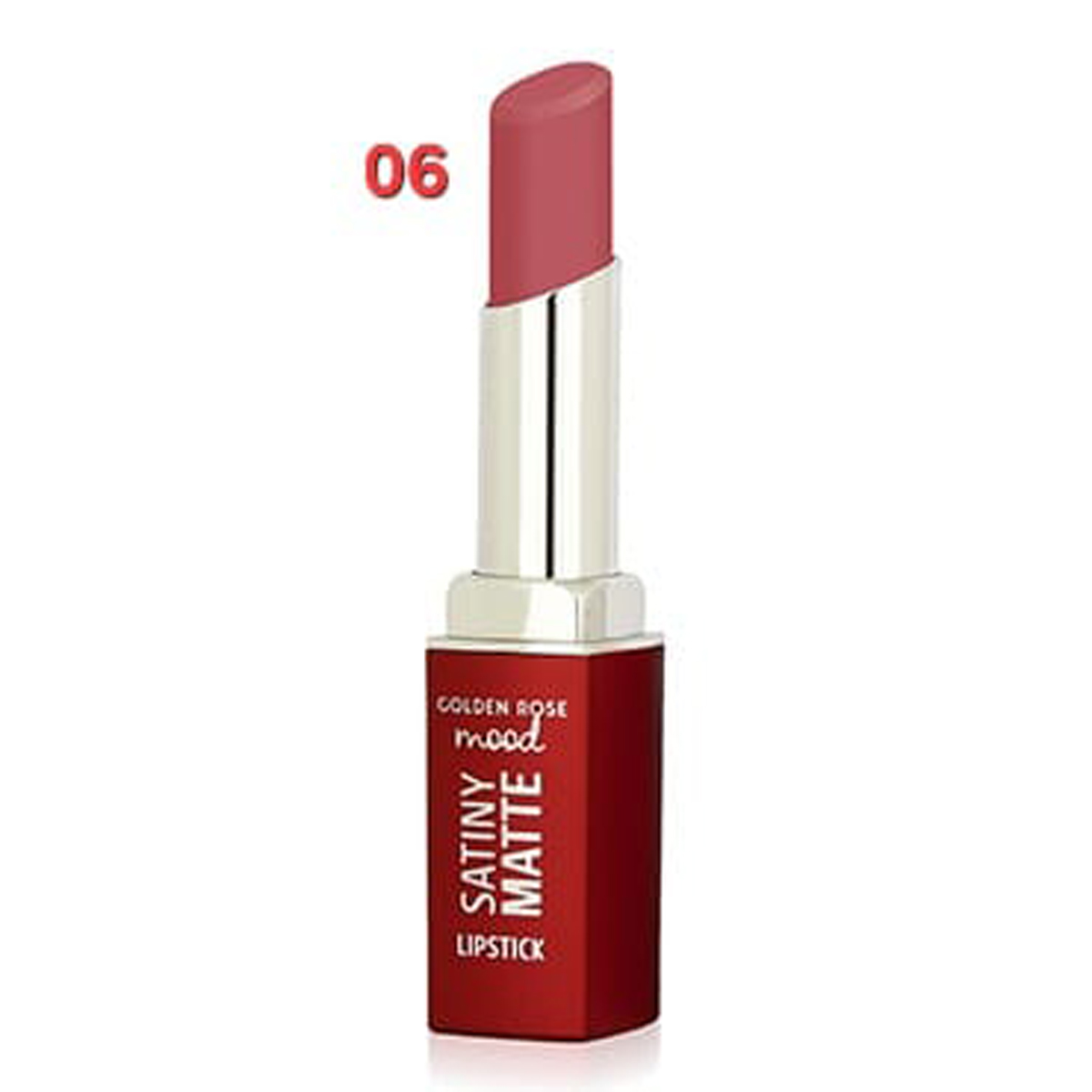 Golden Rose Mood Satiny Matte Lipstick 06
