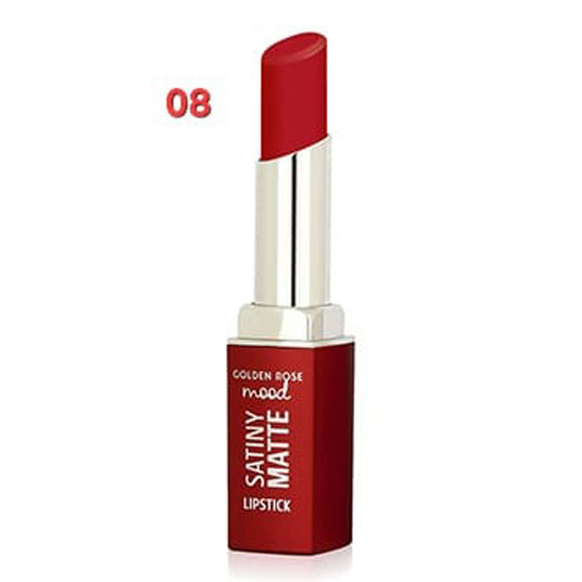 Golden Rose Mood Satin Matte Lipstick 08