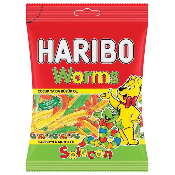 Haribo Worms 160gm