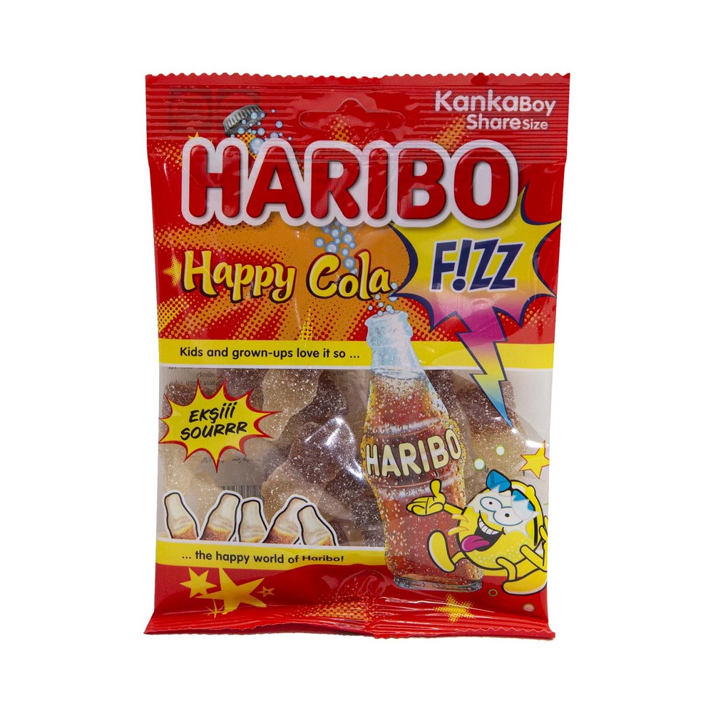 Haribo Jelly Fizz Hpy Cola 70g