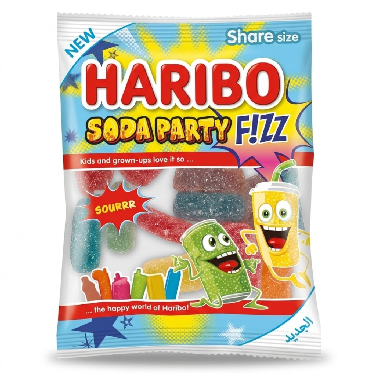 Haribo Fizz Soda Party 70Gm