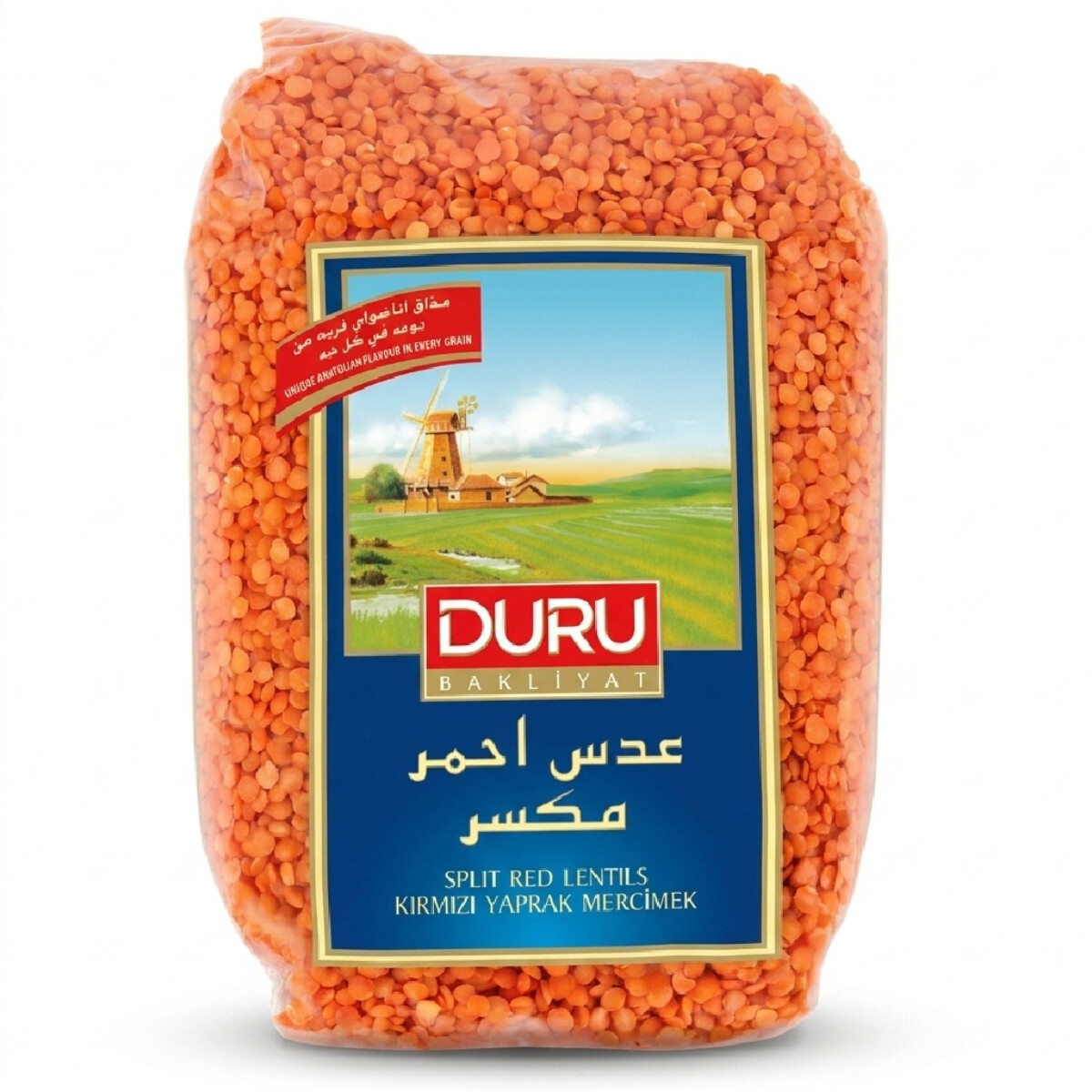 Duru Split Red Lentils 800g
