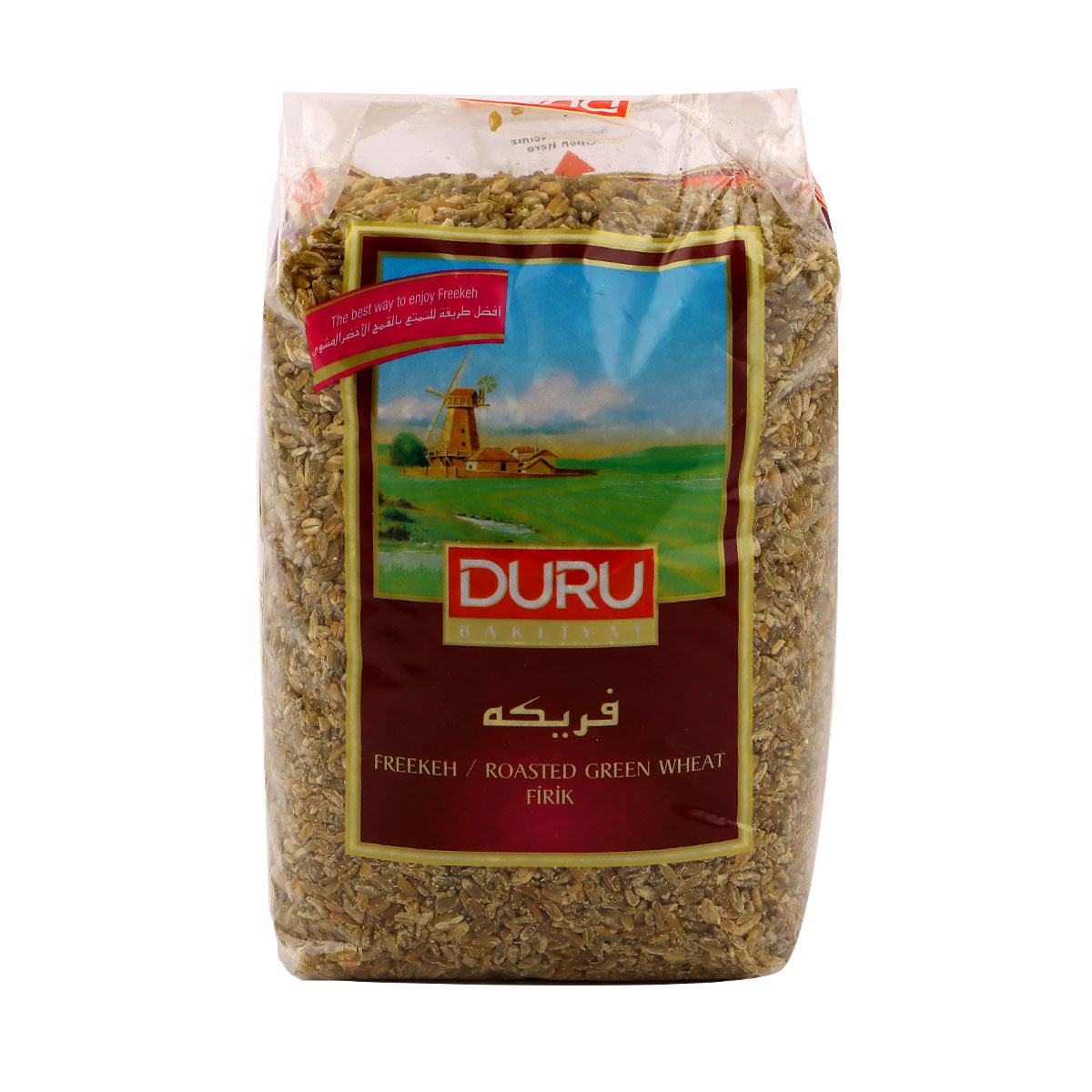 Duru Freekeh Roasted Green Wheat 800g